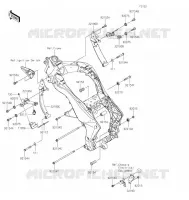SUPPORT MOTEUR pour Kawasaki NINJA 1000SX 2022