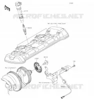 SYSTEME D&acute;ALLUMAGE pour Kawasaki NINJA 1000SX 2022