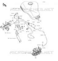 SYSTEME D'EVAPORATION CARBURANT pour Kawasaki NINJA 1000SX 2022