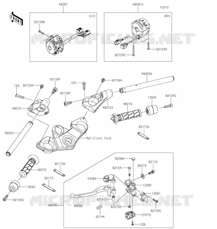 GUIDON Kawasaki MOTOS 1000 2022 NINJA 1000SX  ZX1002KNSAN