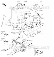 RESERVOIR CARBURANT pour Kawasaki NINJA ZX-10R 2022