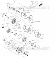 COURROIE pour Kawasaki MULE PRO-MX 2022