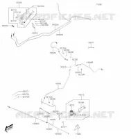 DURITE DE FREIN pour Kawasaki MULE PRO-MX 2022