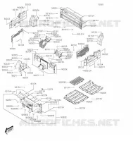 PORTE BAGAGE (S) pour Kawasaki MULE PRO-MX 2022