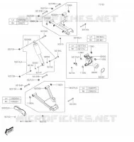 SUSPENSION ARRI&Egrave;RE pour Kawasaki MULE PRO-MX 2022