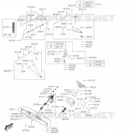 AMORTISSEUR AVANT pour Kawasaki MULE PRO-MX 2022