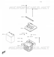 BATTERIE pour Kawasaki MULE PRO-MX 2022