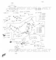 CHASSIS EQUIPMENT ELECTRIQUE pour Kawasaki MULE PRO-MX 2022