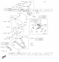 SUSPENSION ARRI&Egrave;RE pour Kawasaki MULE PRO-MX 2022