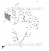 REFROIDISSEMENT pour Kawasaki MULE PRO-MX 2022