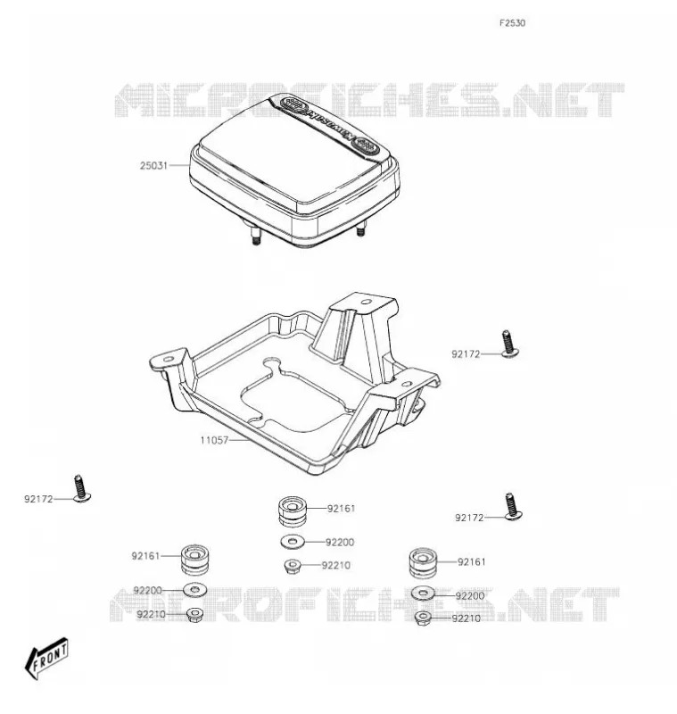 COMPTEURS Kawasaki SSV 700 2022 MULE PRO-MX  KAF700FNFNL