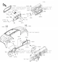 BOITE AVANT pour Kawasaki MULE PRO-FX 2022