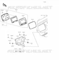 COMPTEURS pour Kawasaki MULE PRO-FX 2022