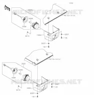 FEUX ARRI&Egrave;RE(S) pour Kawasaki MULE PRO-FX 2022