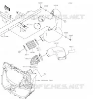 FILTRE A AIR   CONVERTISSEUR pour Kawasaki MULE PRO-FX 2022