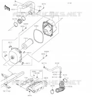 FILTRE A AIR pour Kawasaki MULE PRO-FX 2022