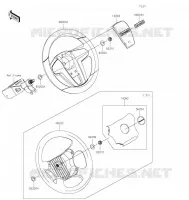 GUIDON pour Kawasaki MULE PRO-FX 2022