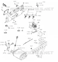 INJECTION CARBURANT pour Kawasaki MULE PRO-FX 2022