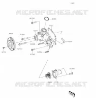POMPE &Agrave; EAU pour Kawasaki MULE PRO-FX 2022