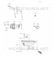 POMPE A HUILE/FILTRE &Agrave; HUILE pour Kawasaki MULE PRO-FX 2022