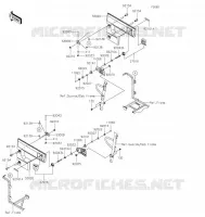 PORTE pour Kawasaki MULE PRO-FX 2022