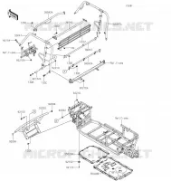 PROTECTION/CHASSIS CAB pour Kawasaki MULE PRO-FX 2022