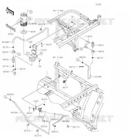 SYSTEME D'EVAPORATION CARBURANT(CA) pour Kawasaki MULE PRO-FX 2022