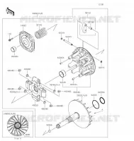 VARIATEUR pour Kawasaki MULE PRO-FX 2022
