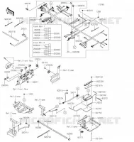 CHASSIS EQUIPMENT ELECTRIQUE pour Kawasaki MULE PRO-DX 2022