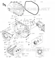 COUVERCLE CONVERTISSEUR pour Kawasaki MULE PRO-DX 2022