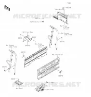 ETIQUETTES pour Kawasaki MULE PRO-DX 2022