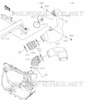 FILTRE A AIR   CONVERTISSEUR pour Kawasaki MULE PRO-DX 2022