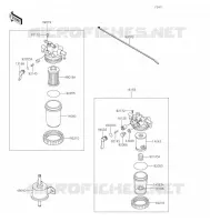 FILTRE A ESSENCE pour Kawasaki MULE PRO-DX 2022