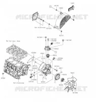 POMPE &Agrave; EAU pour Kawasaki MULE PRO-DX 2022