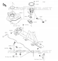POMPE A ESSENCE  1000 kawasaki-moto 2022 TERYX KRX 1000 22