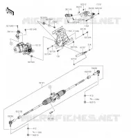 ARBRE DE DIRECTION pour Kawasaki TERYX KRX 1000 2021