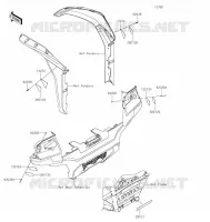 CATADIOPTRES(CN) pour Kawasaki TERYX KRX 1000 2021