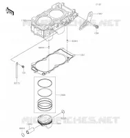 CYLINDRE/PISTON pour Kawasaki TERYX KRX 1000 2021