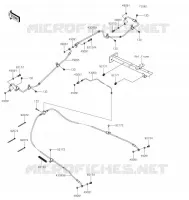 DURITE DE FREIN pour Kawasaki TERYX KRX 1000 2021