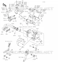 &Eacute;CHAPPEMENT pour Kawasaki TERYX KRX 1000 2021