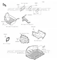 ETIQUETTES pour Kawasaki TERYX KRX 1000 2021