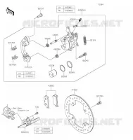 FREIN ARRIERE pour Kawasaki TERYX KRX 1000 2021