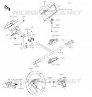 GUIDON pour Kawasaki TERYX KRX 1000 2021
