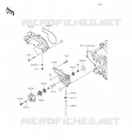 POMPE &Agrave; EAU pour Kawasaki TERYX KRX 1000 2021