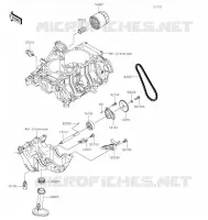 POMPE A HUILE/FILTRE &Agrave; HUILE pour Kawasaki TERYX KRX 1000 2021