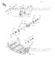SUPPORT MOTEUR pour Kawasaki TERYX KRX 1000 2021