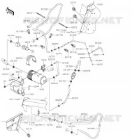 SYSTEME D'EVAPORATION CARBURANT(CA) pour Kawasaki TERYX KRX 1000 2021