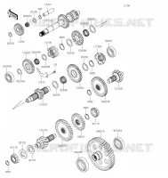 TRANSMISSION pour Kawasaki TERYX KRX 1000 2021