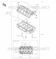 CARTER MOTEUR(S) pour Kawasaki JET SKI ULTRA LX 2019