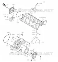 COUVERCLES MOTEUR pour Kawasaki JET SKI ULTRA LX 2019